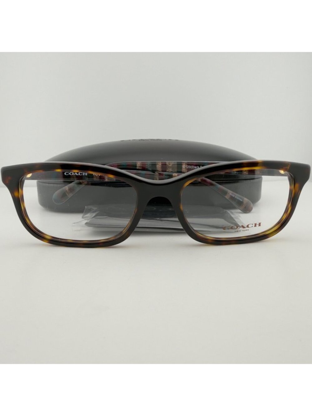 Coach HC 6174 5120 Eyeglasses Frames Dark Tortoise Champagne 52 17 140